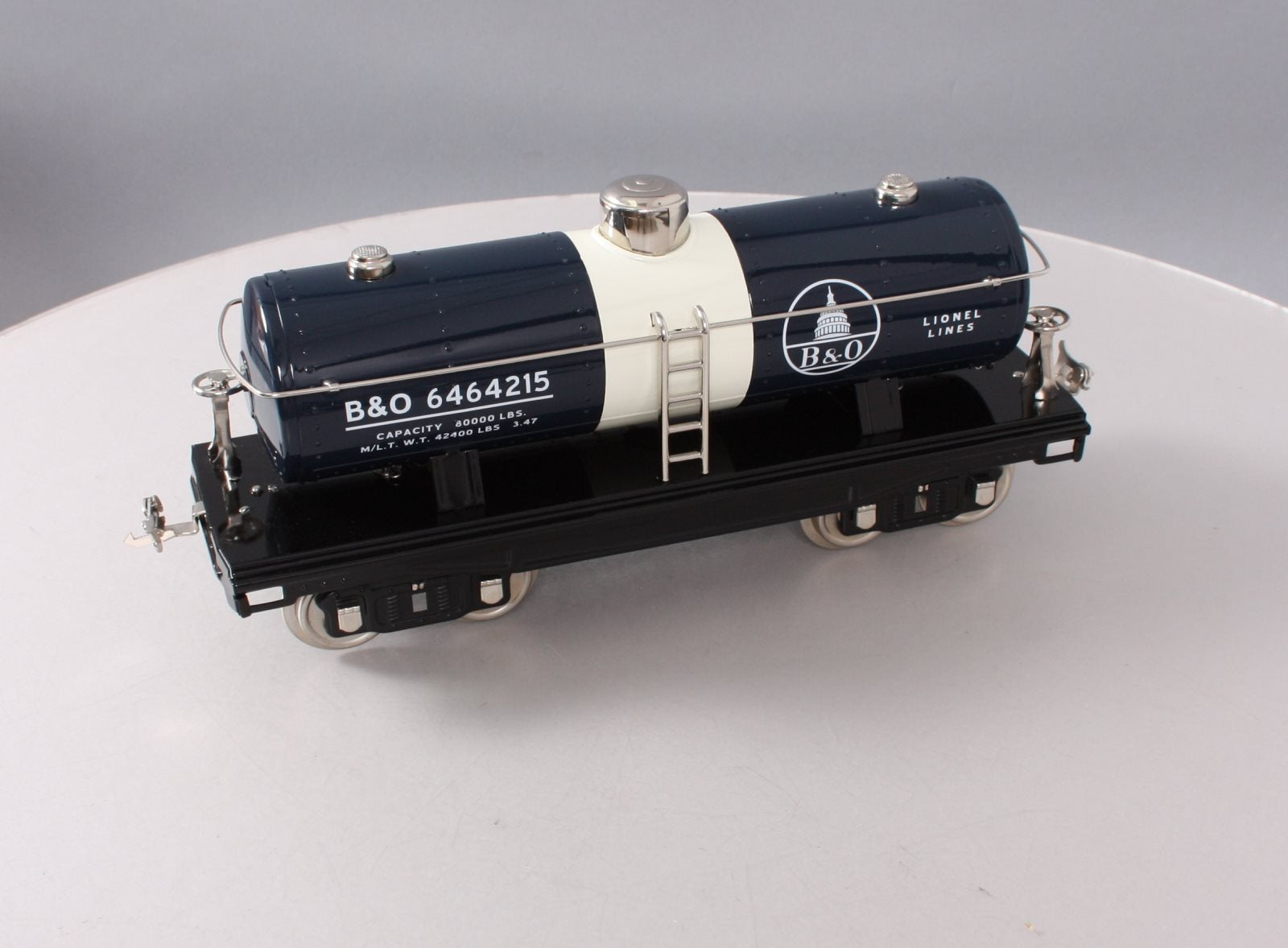 MTH 11-30177 Std. Gauge Baltimore & Ohio Tank Car #215 MT/Box