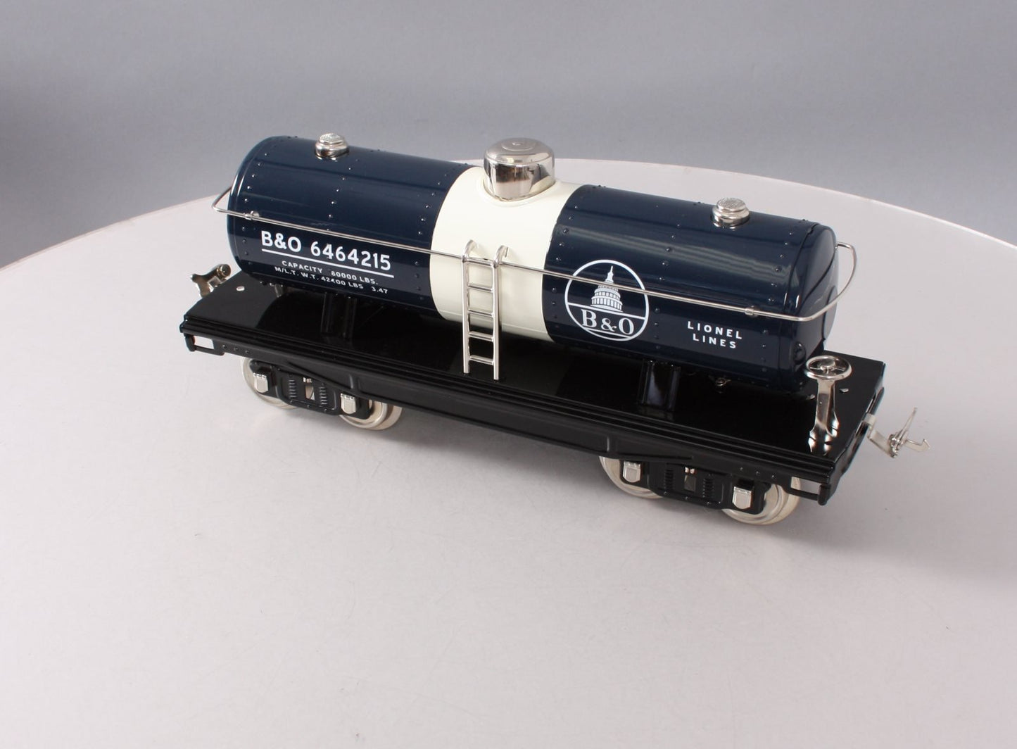 MTH 11-30177 Std. Gauge Baltimore & Ohio Tank Car #215 MT/Box