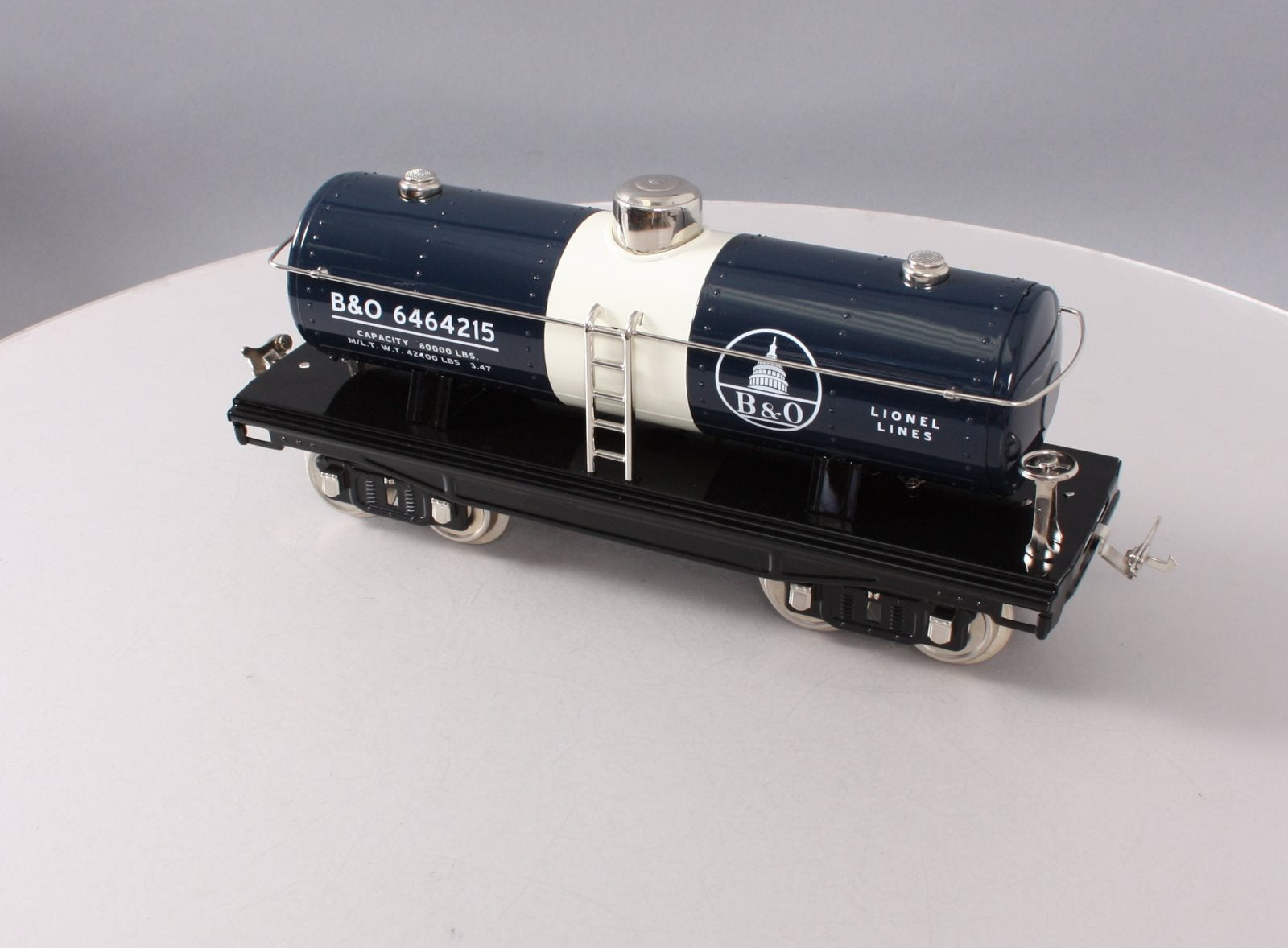 MTH 11-30177 Std. Gauge Baltimore & Ohio Tank Car #215 MT/Box