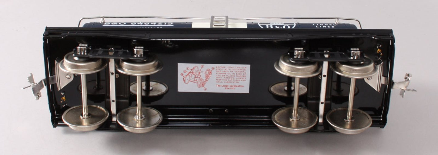MTH 11-30177 Std. Gauge Baltimore & Ohio Tank Car #215 MT/Box