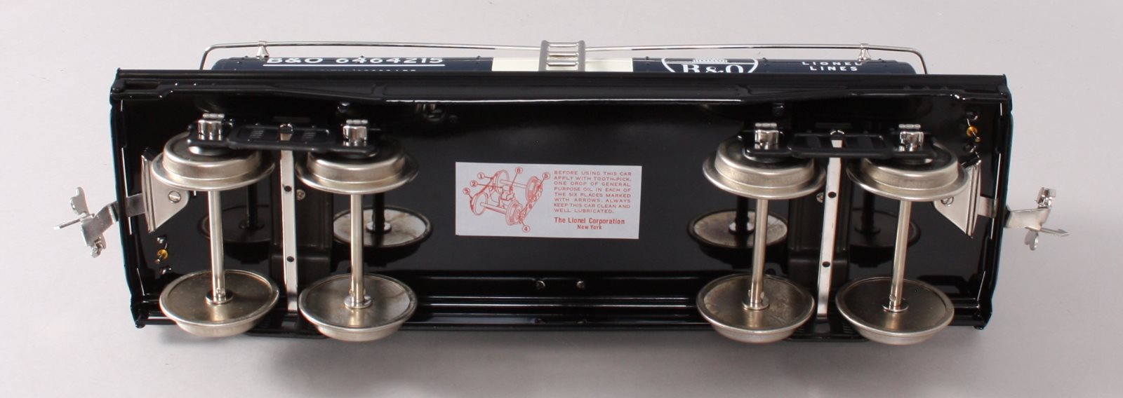 MTH 11-30177 Std. Gauge Baltimore & Ohio Tank Car #215 MT/Box
