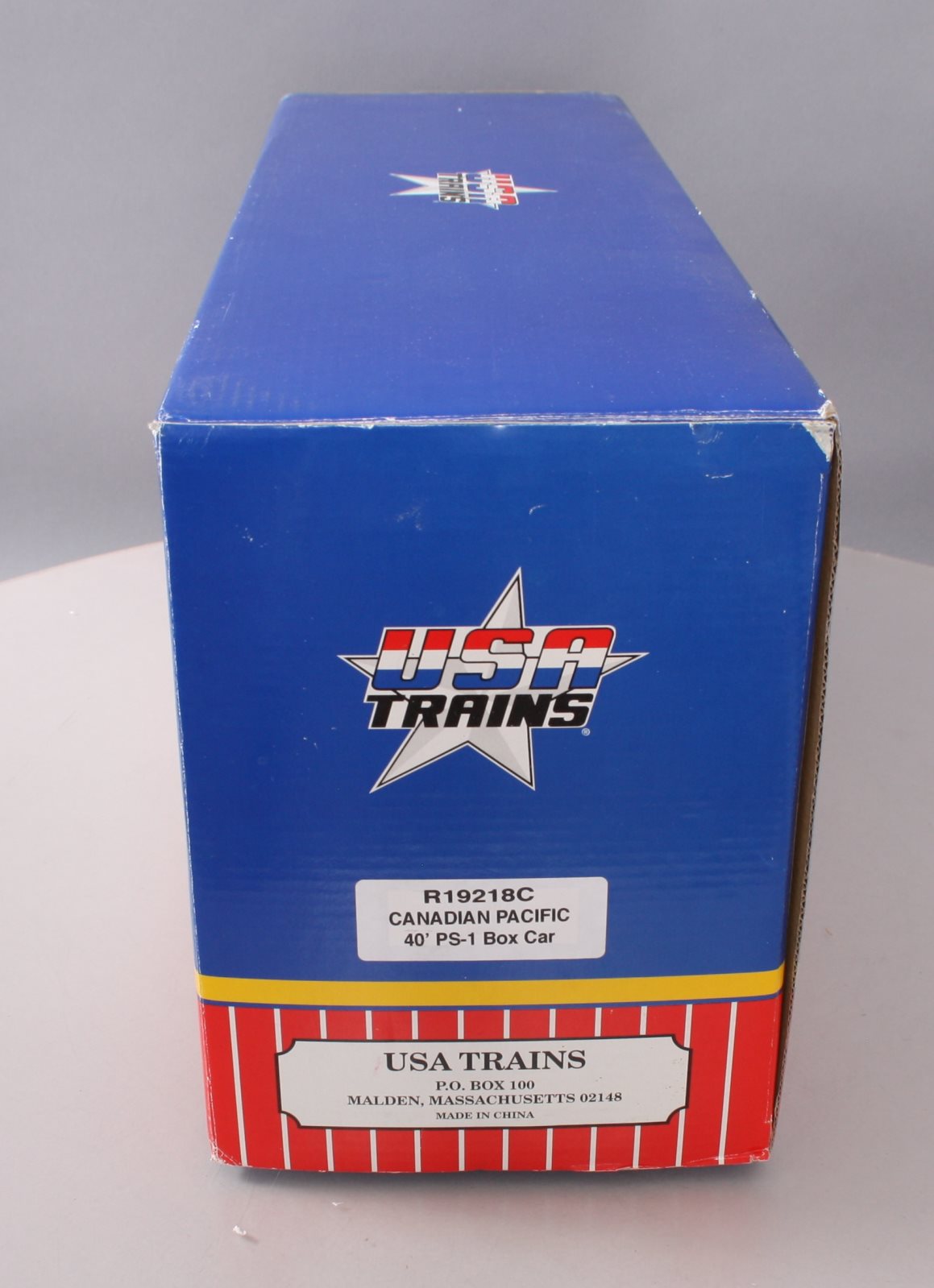 USA Trains R19218C G Canadian Pacific 40 Ft. PS-1 Simulated Steel Box Car