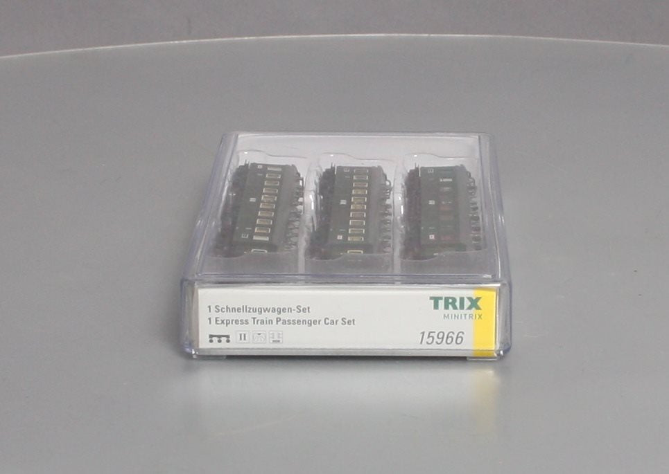 Trix 15966 N Bavarian Express Train Around 1925 Car Set. LN/Box