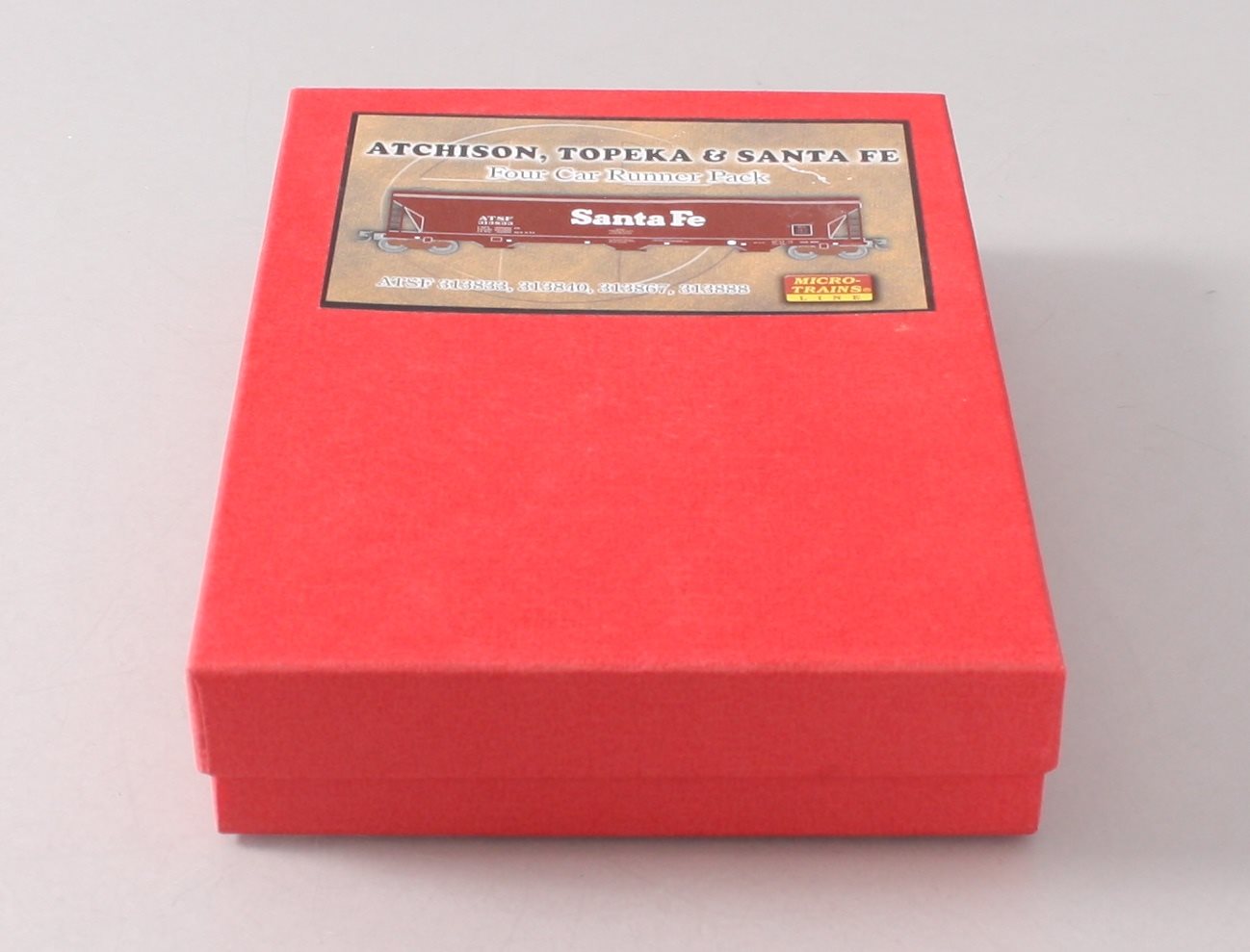 Micro-Trains 99300020 N ATSF 4650 cu ft 3 Bay ACF Boxcar Runner Pack (Set of 4) LN/Box