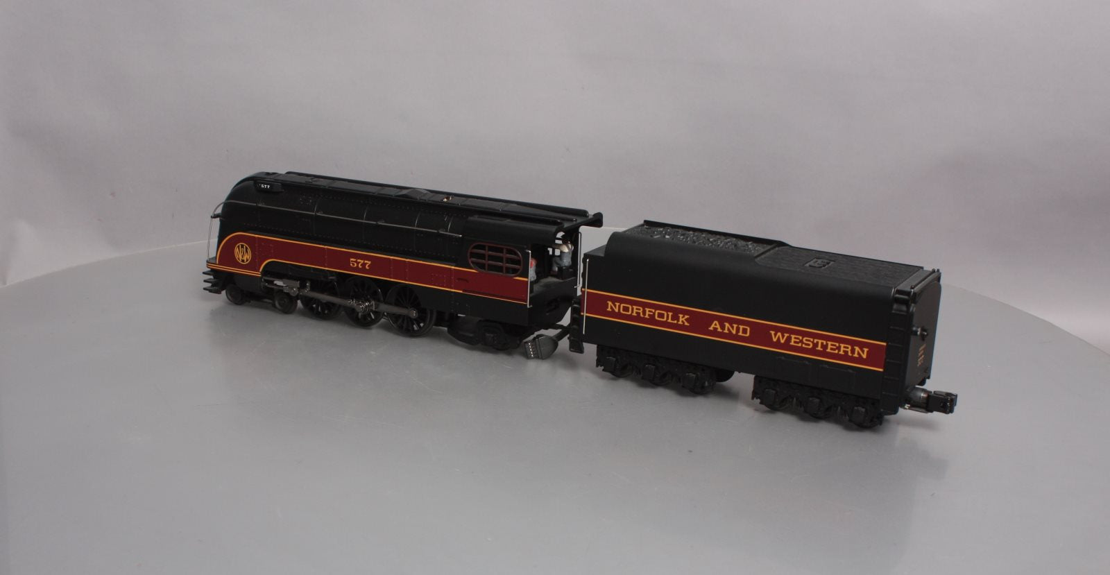 MTH 30-1440-1 N&W 4-6-2 Forty-Niner Steam Locomotive w/PS2 #577