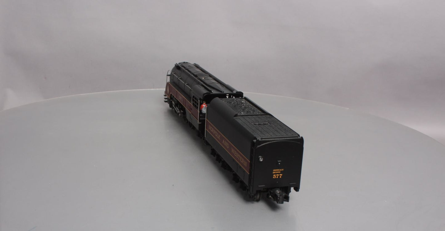 MTH 30-1440-1 N&W 4-6-2 Forty-Niner Steam Locomotive w/PS2 #577