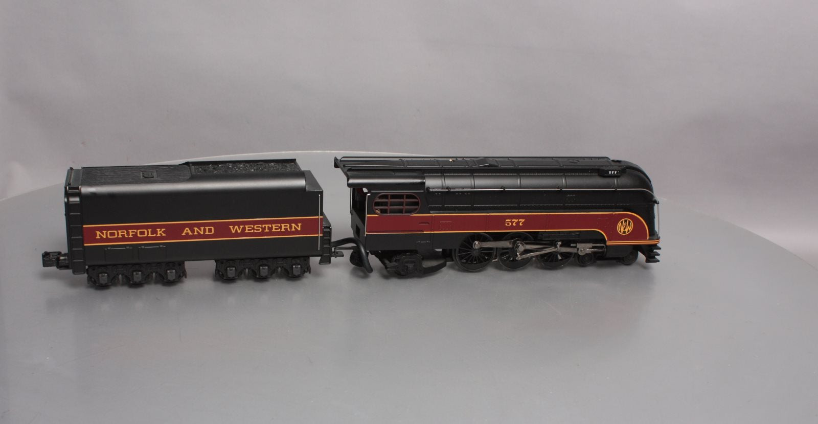 MTH 30-1440-1 N&W 4-6-2 Forty-Niner Steam Locomotive w/PS2 #577 LN/Box