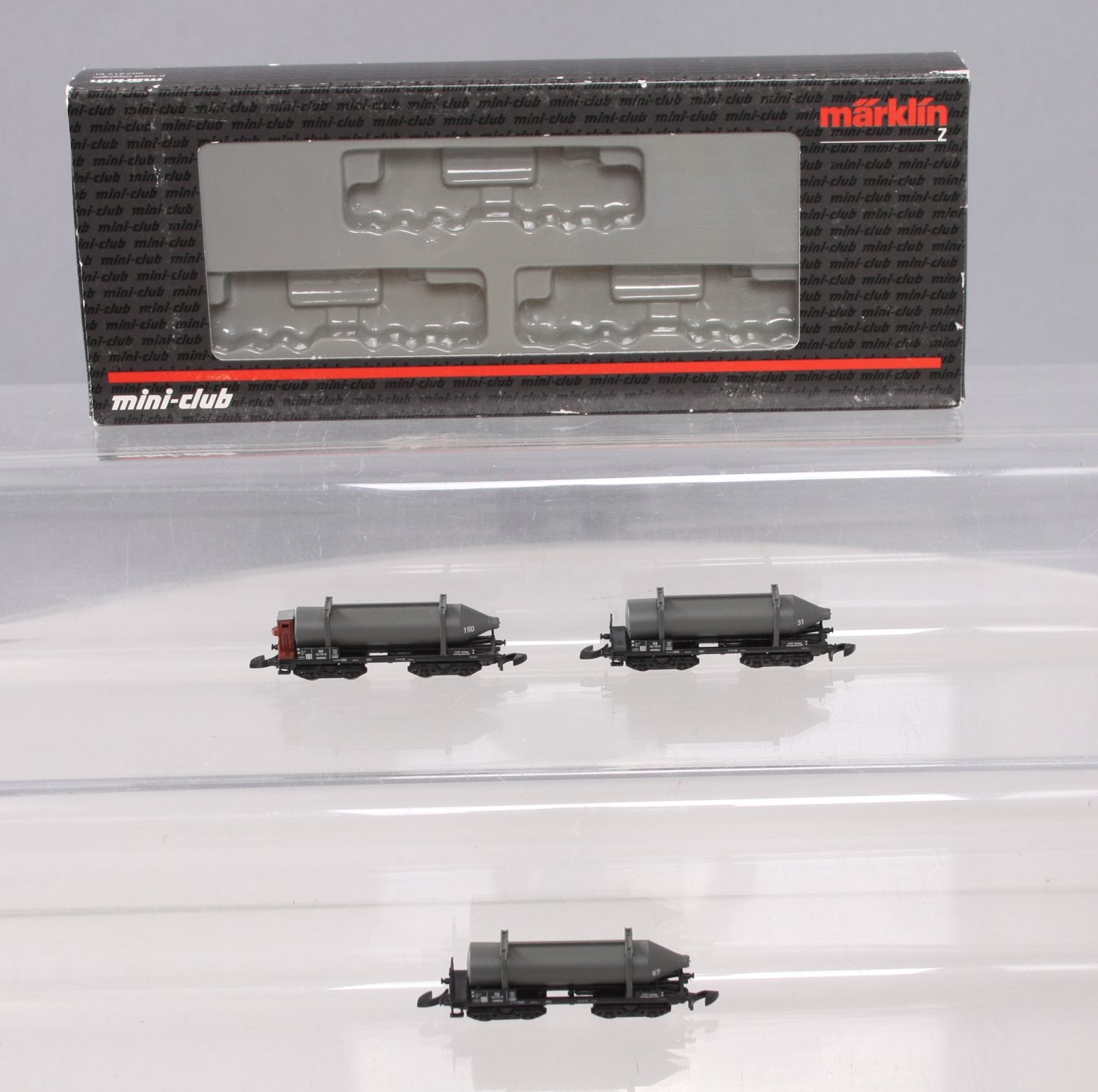 Marklin 82090 Z Scale DB Trostberg Carbide Container Cars Set (3 Cars) LN/Box