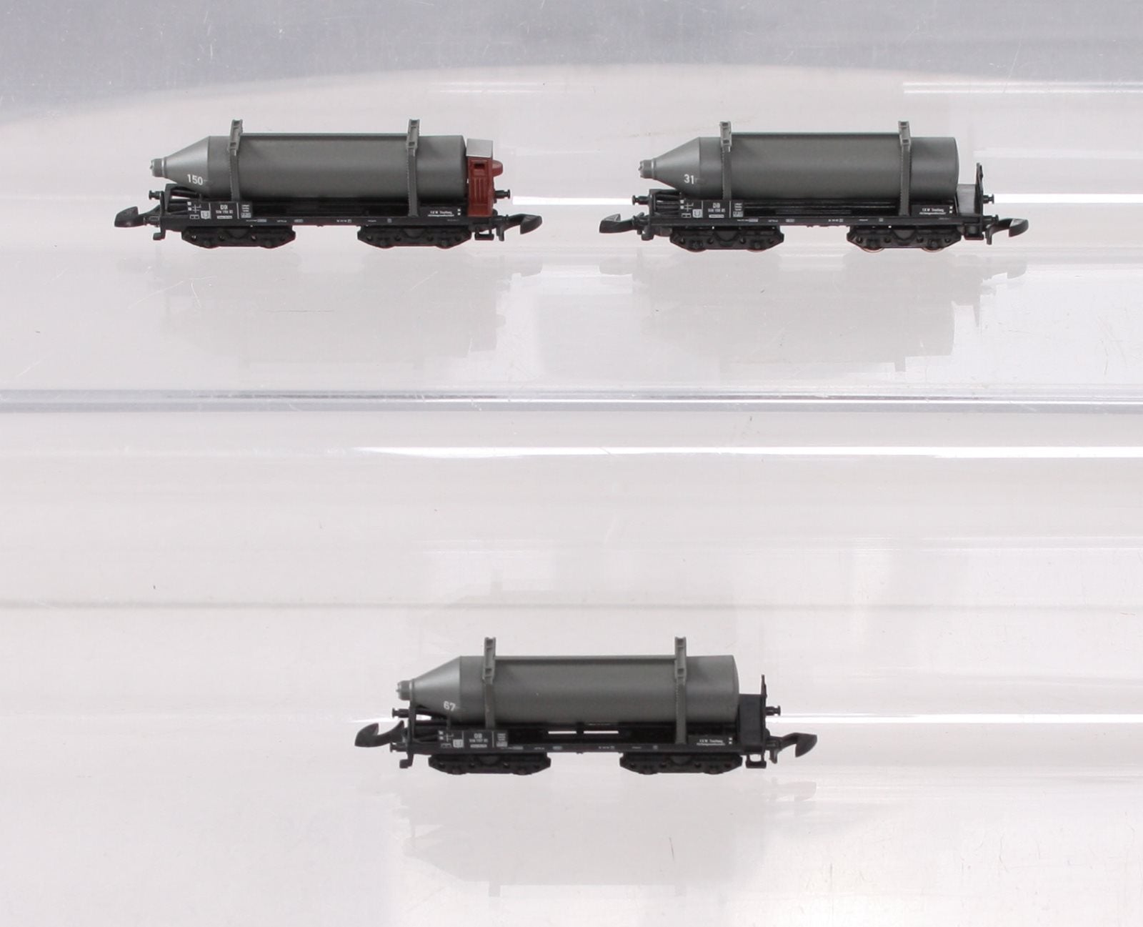 Marklin 82090 Z Scale DB Trostberg Carbide Container Cars Set (3 Cars) LN/Box