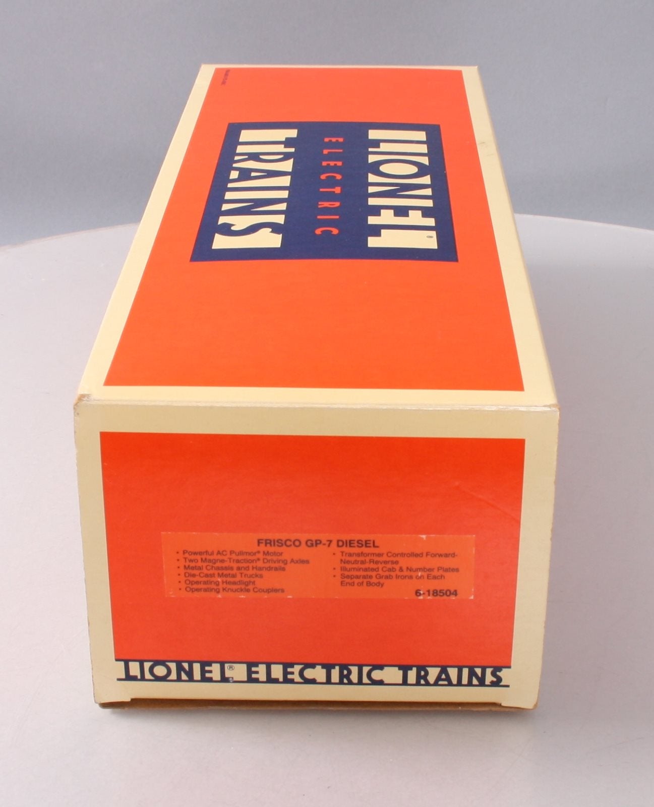 Lionel 6-18504 O Gauge Frisco GP-7 Diesel Locomotive #504 NIB
