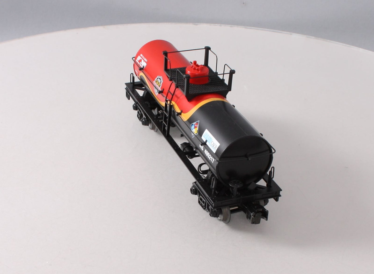 MTH 30-73521 O Norfolk Southern Smoking Tank Car - (First Responders) #495217