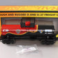 MTH 30-73521 O Norfolk Southern Smoking Tank Car - (First Responders) #495217