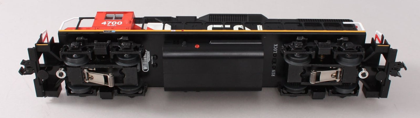 Williams 21224 O Canadian National EMD GP38 3-Rail Diesel Locomotive #4700 MT/Box