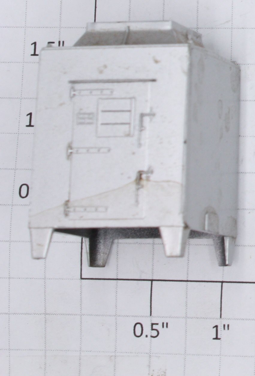 Lionel 0800-100 LCL Blank Silver Refrigerator Container