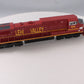 Williams 20432 O Lehigh Valley GE Dash 9-44CW Diesel Locomotive #8104