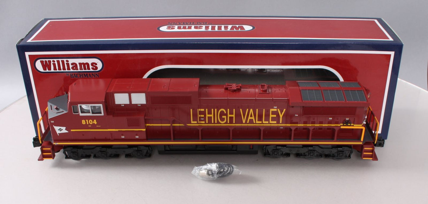 Williams 20432 O Lehigh Valley GE Dash 9-44CW Diesel Locomotive #8104