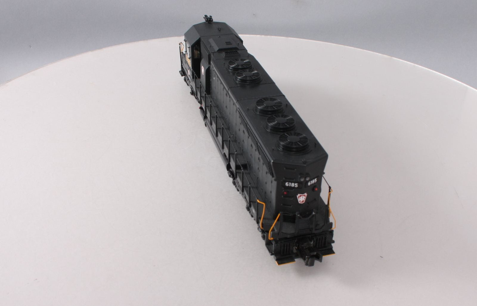 MTH 20-20100-1 O PRR SD45 Low Hood Diesel Engine w/PS 2.0 #6185 (Hi-Rail Wheels)