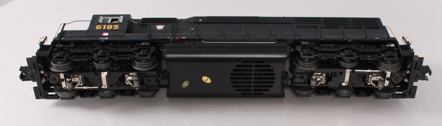 MTH 20-20100-1 O PRR SD45 Low Hood Diesel Engine w/PS 2.0 #6185 (Hi-Rail Wheels)