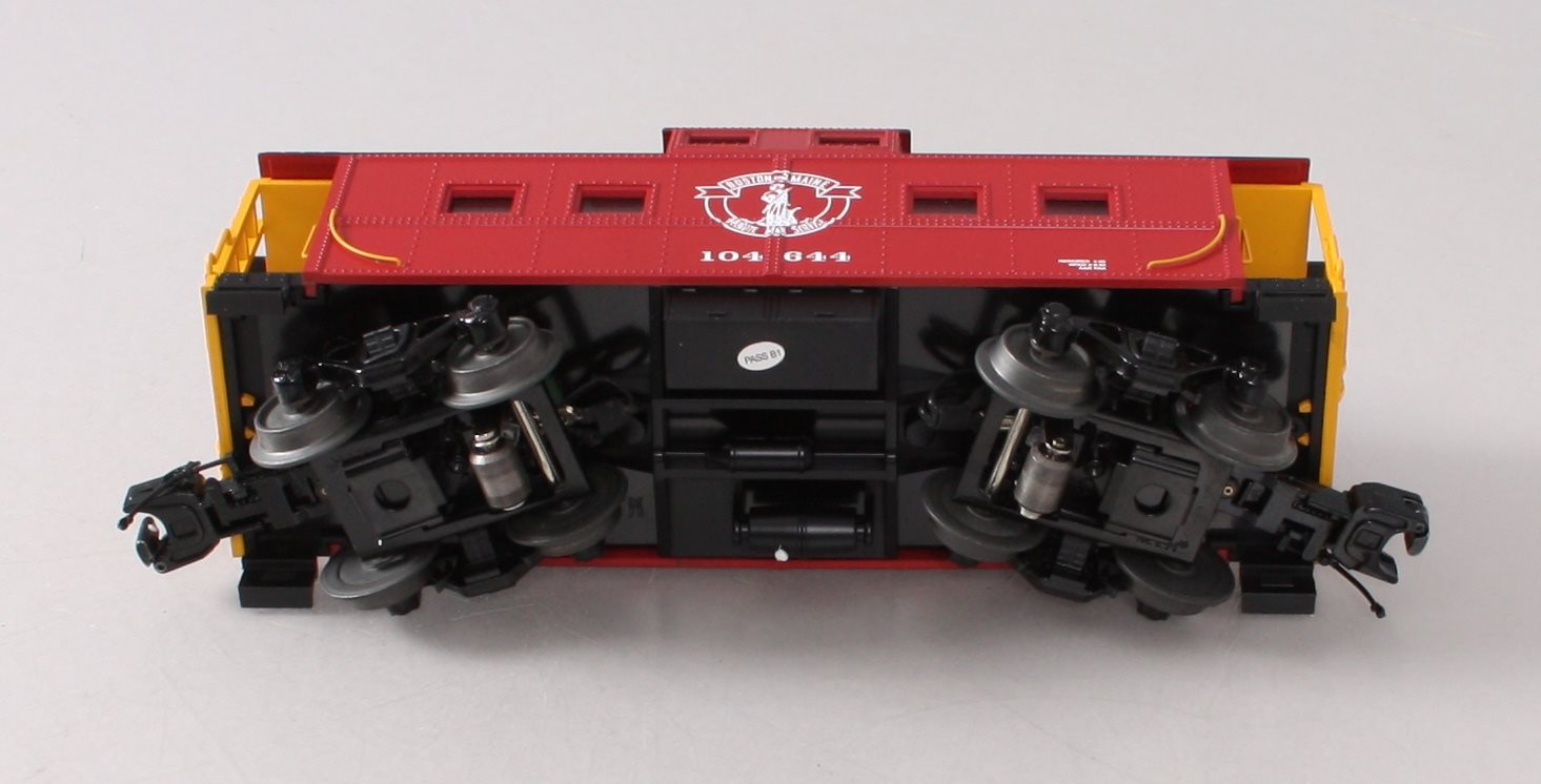 MTH 30-77202 O Gauge Boston & Maine Steel Caboose #104644