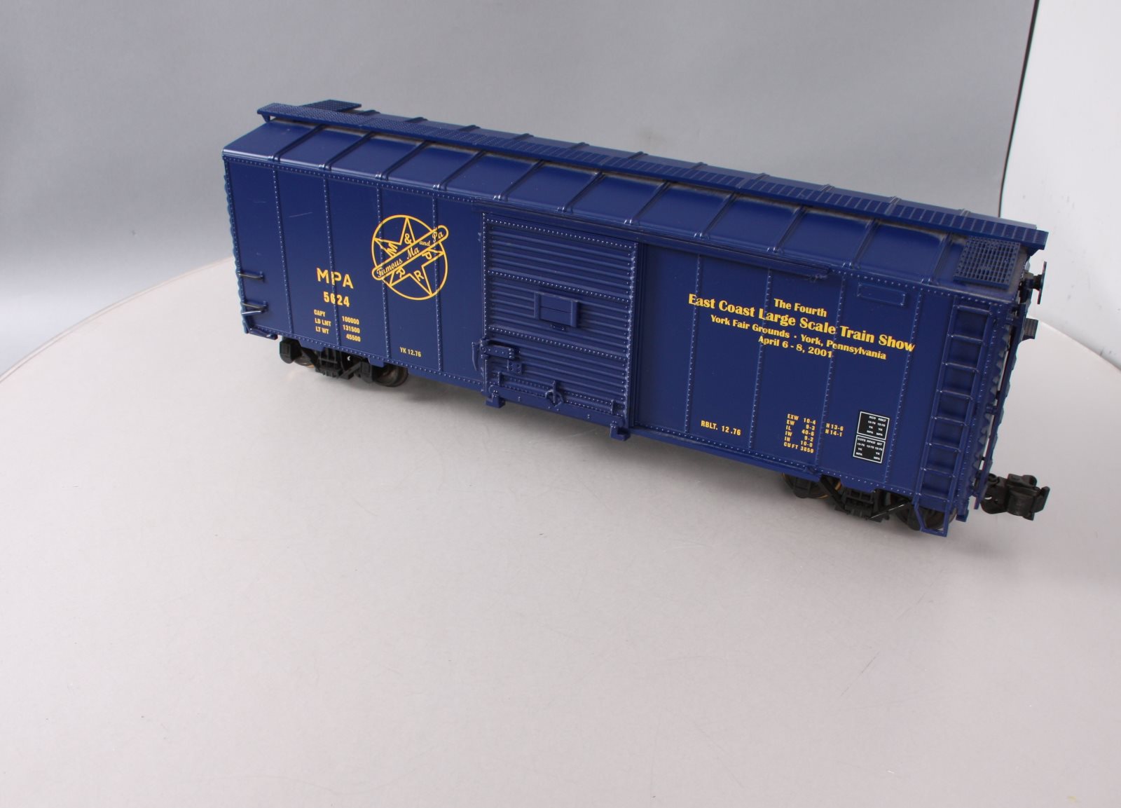 Aristo-Craft ART-46092 G Scale Maryland & Pennsylvania Box Car LN/Box