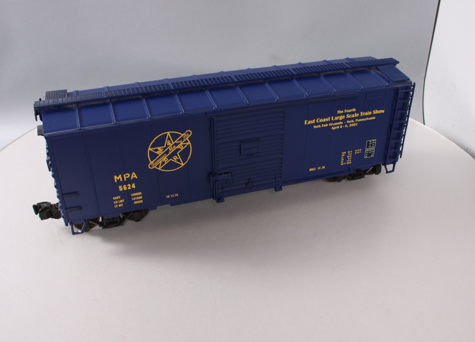 Aristo-Craft ART-46092 G Scale Maryland & Pennsylvania Box Car LN/Box