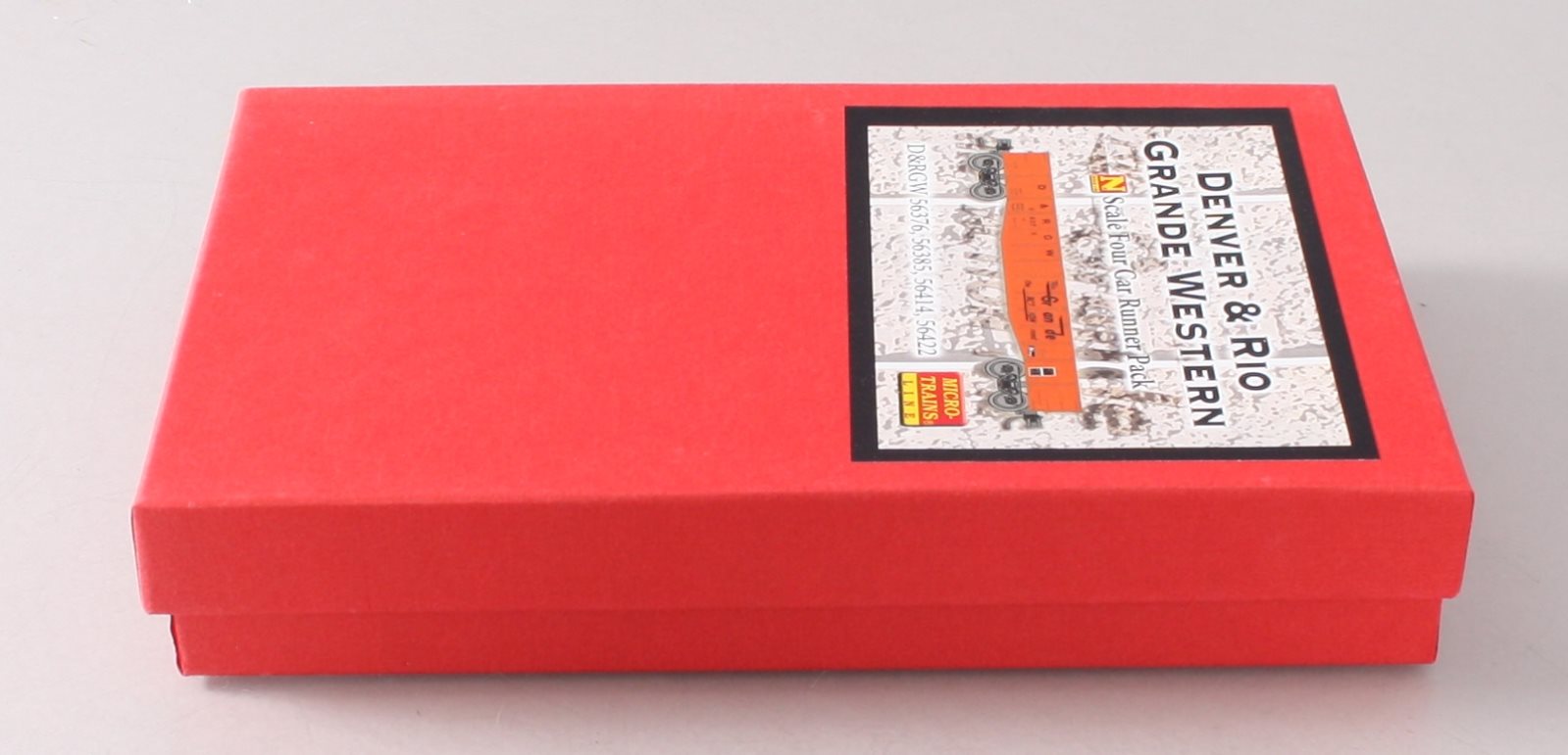 Micro-Trains 99300042 N D&RGW 50' Gondola Runner Pack (Set of 4) LN/Box