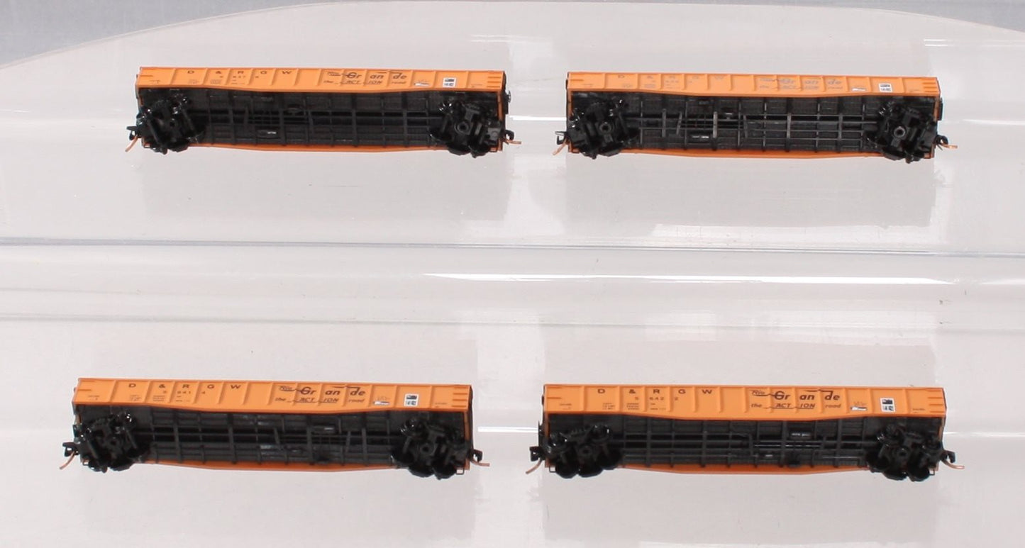 Micro-Trains 99300042 N D&RGW 50' Gondola Runner Pack (Set of 4) LN/Box