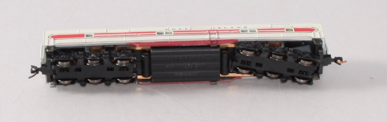 Life Like 7018 N Scale Rock Island E7 Non-Powered Diesel Locomotive B-Unit #634B