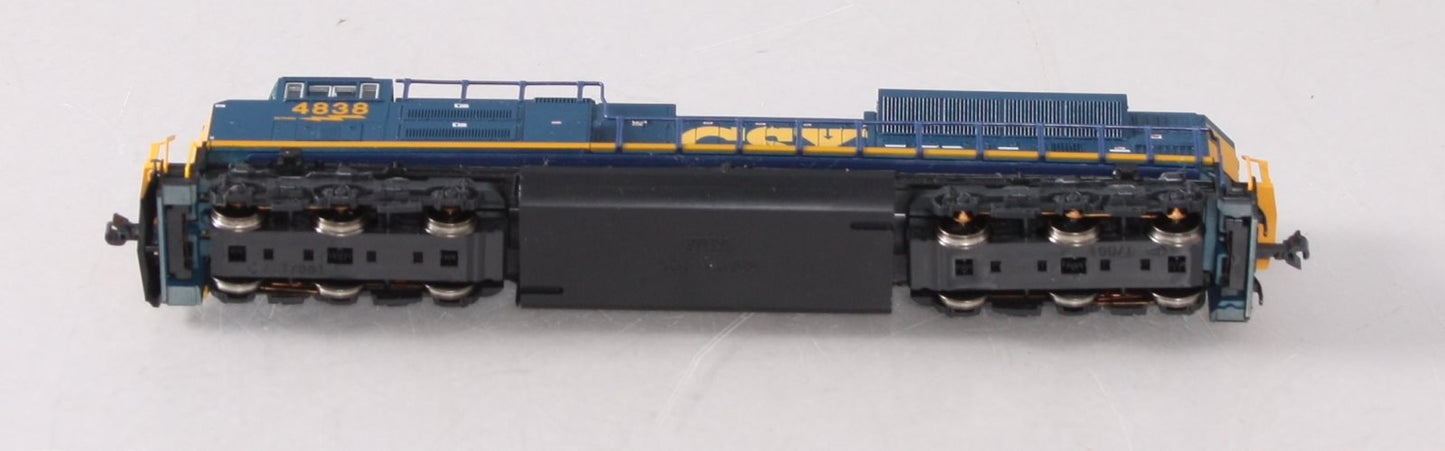 Kato 176-8423 N Scale CSX (Blue & Yellow) SD70ACe Diesel Locomotive #4838