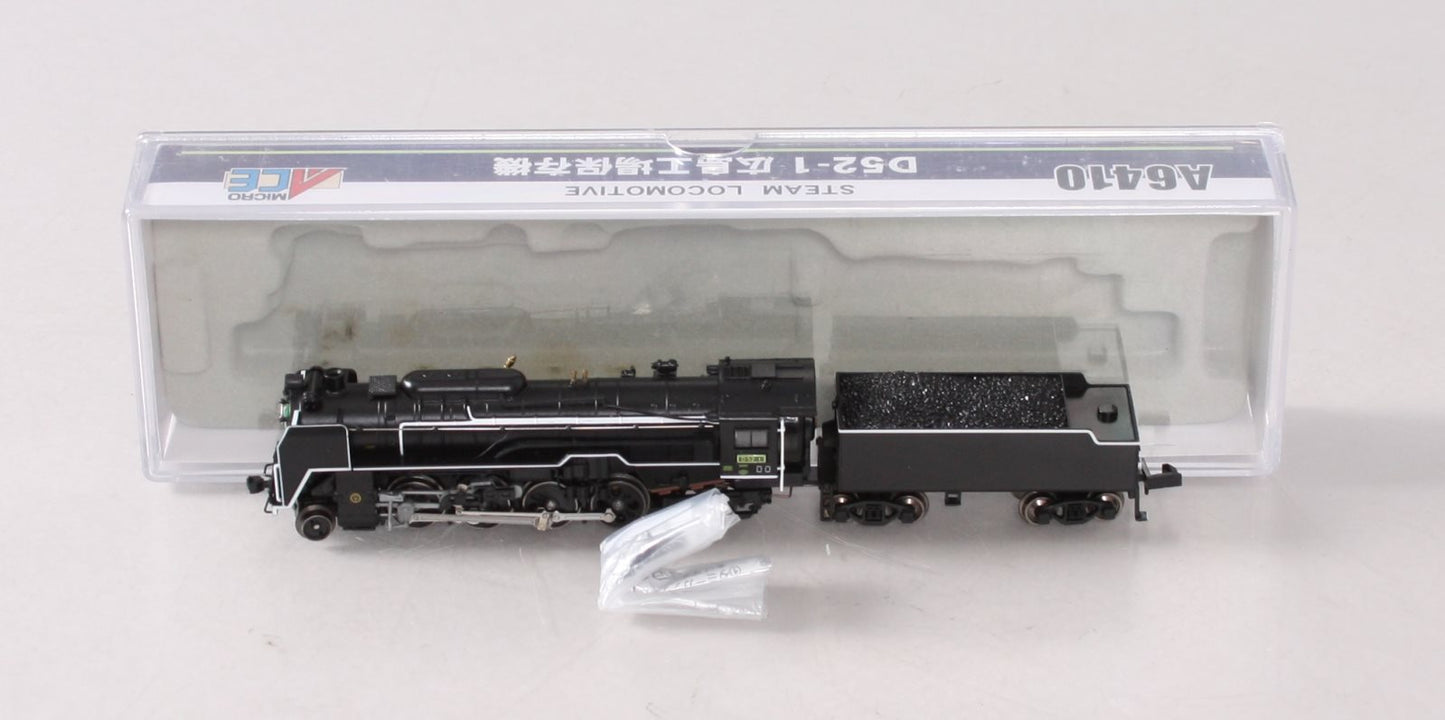 MicroAce A6410 N Scale D52-1 Steam Locomotive Hiroshima LN/Box