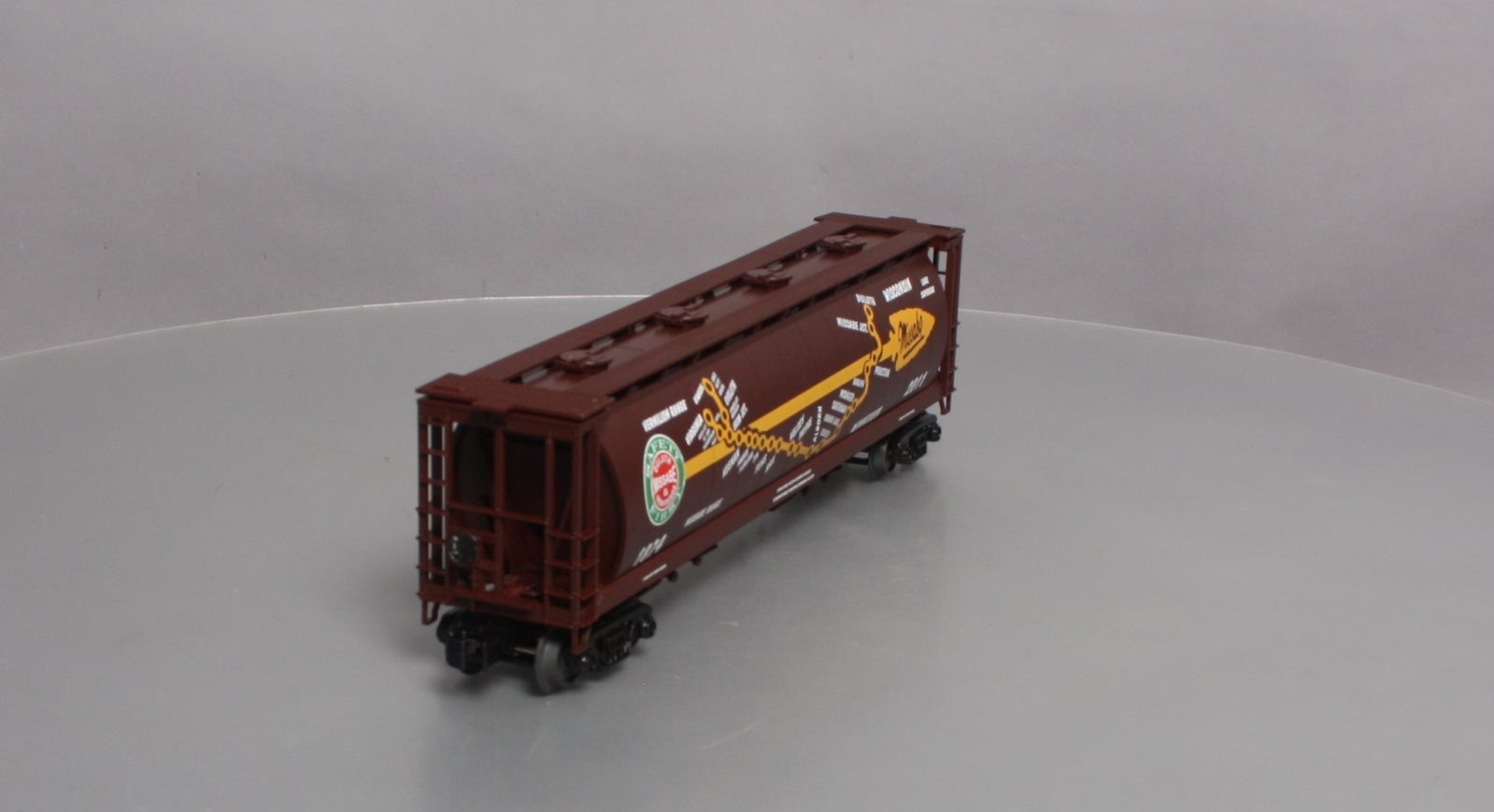 MTH 30-75600 O DM&IR 4-Bay Cylindrical Hopper #1874-2011