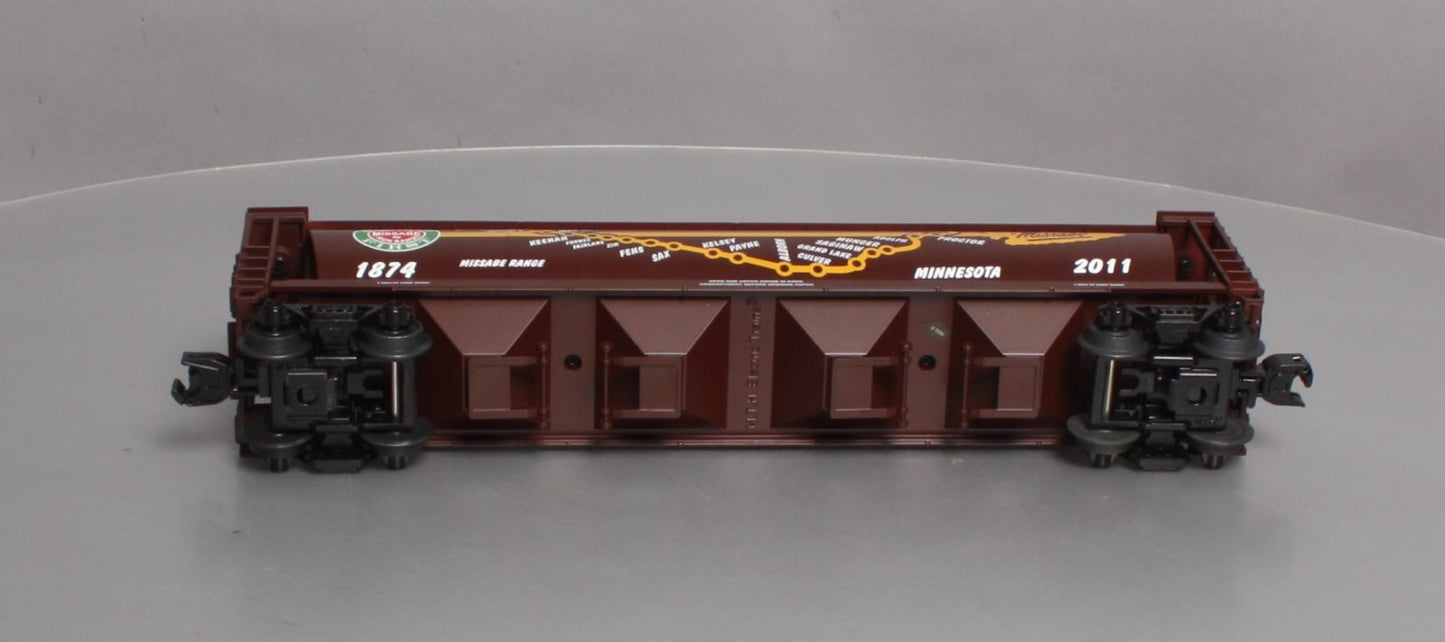 MTH 30-75600 O DM&IR 4-Bay Cylindrical Hopper #1874-2011