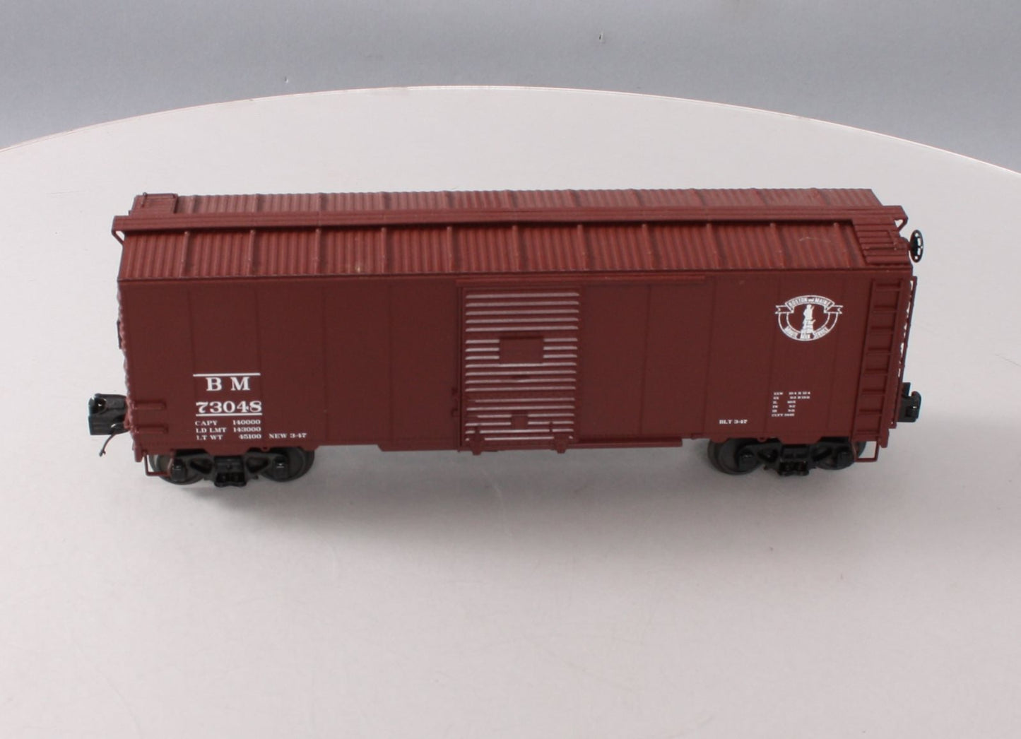 MTH 20-93534 O Boston & Maine 40' USRA Single Sheathed Box Car #72985