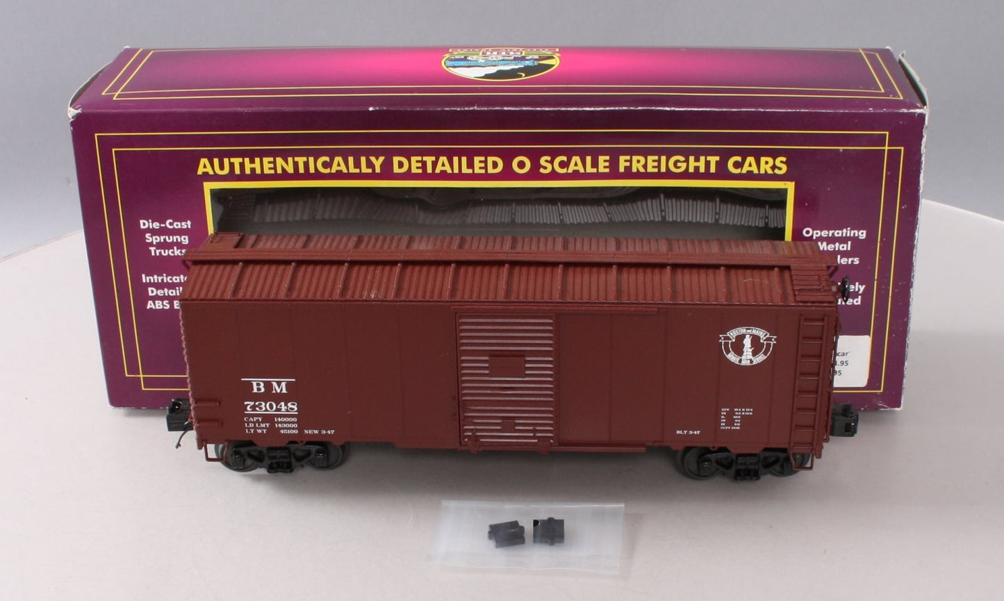 MTH 20-93534 O Boston & Maine 40' USRA Single Sheathed Box Car #72985