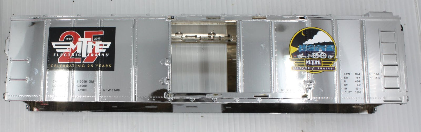 MTH 30-74219 Silver 25th Anniversary  Boxcar Shell