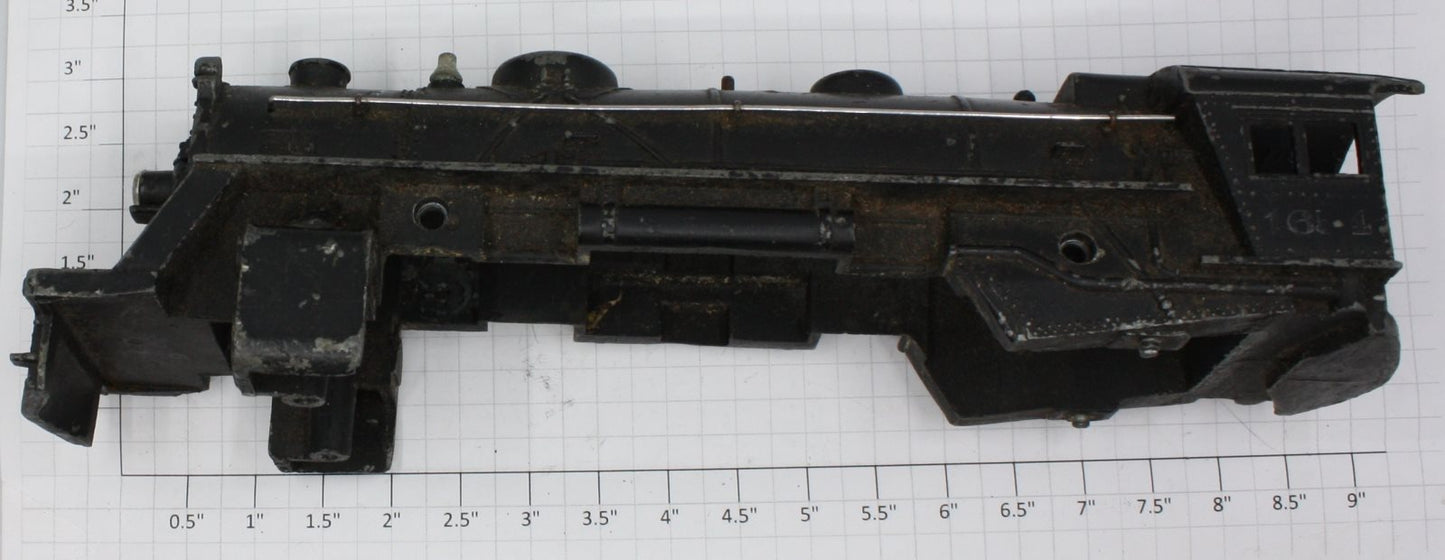 Lionel 1654-7X Metal Body Shell #1654 Damaged