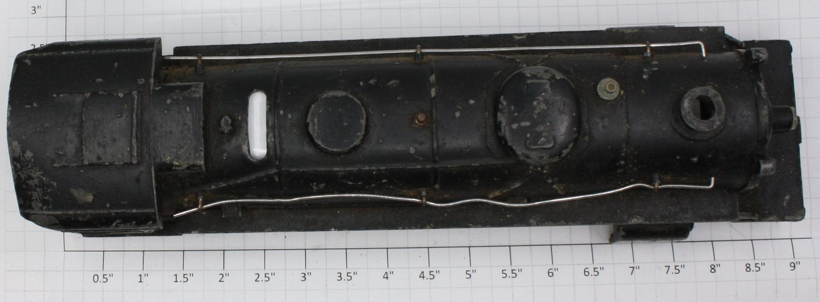 Lionel 1654-7X Metal Body Shell #1654 Damaged