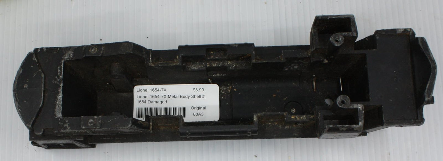 Lionel 1654-7X Metal Body Shell #1654 Damaged