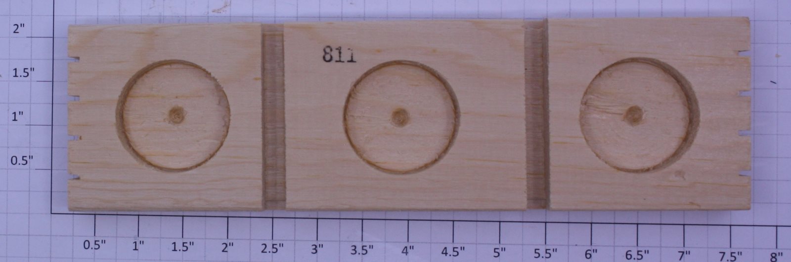 Lionel 811-4 Large Wood Block Lumber Load