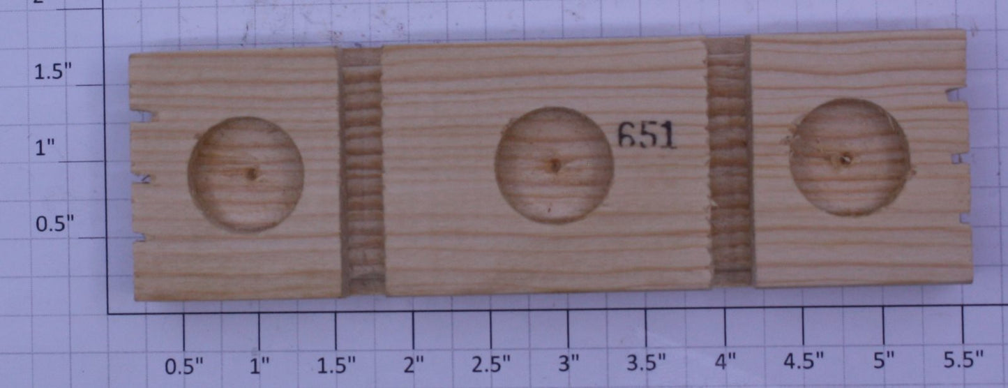 Lionel 651-10 Small Wood Block Lumber Load
