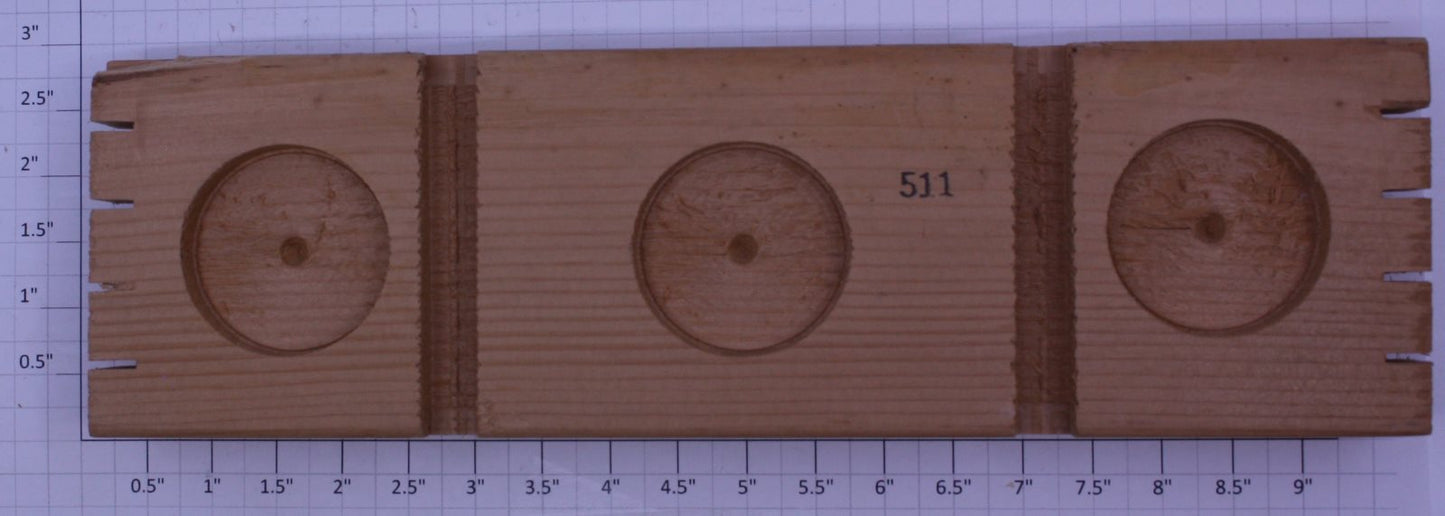 Lionel 511-11 Flat Car Wood Load 511, 631, 811