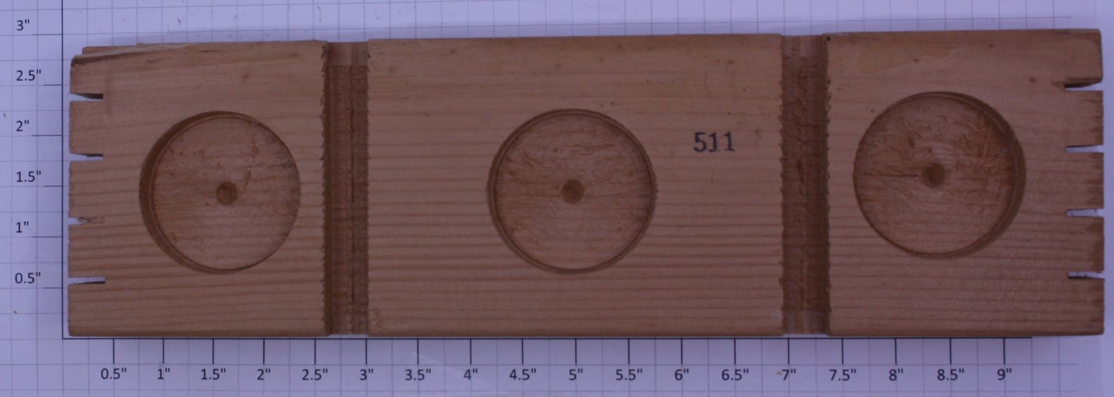 Lionel 511-11 Flat Car Wood Load 511, 631, 811