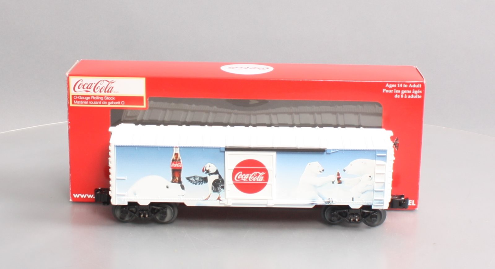 Lionel 6-84615 O Coca-Cola Vintage Polar Bears Boxcar LN/Box
