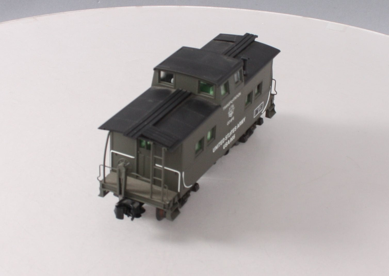 Weaver U2943LD US Army Northeastern Caboose #905 (3Rail) EX/Box