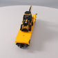 MTH 30-76349 O Gauge Caterpillar Flatcar w/ CAT432E Backhoe #2010