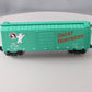 MTH 20-93188 O Great Northern Operating Boxcar w/ Signal Man #27235 LN/Box