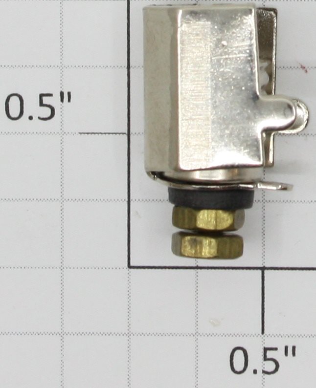 Ives 3251-1 Standard Gauge Nickel Tapered Strap Type Headlight Lamp Socket