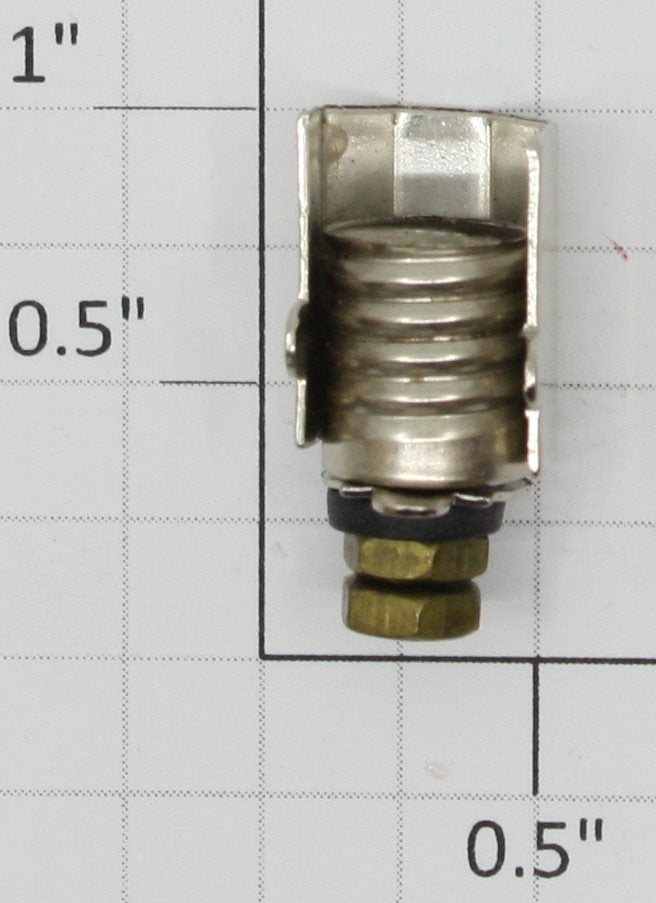 Ives 3251-1 Standard Gauge Nickel Tapered Strap Type Headlight Lamp Socket