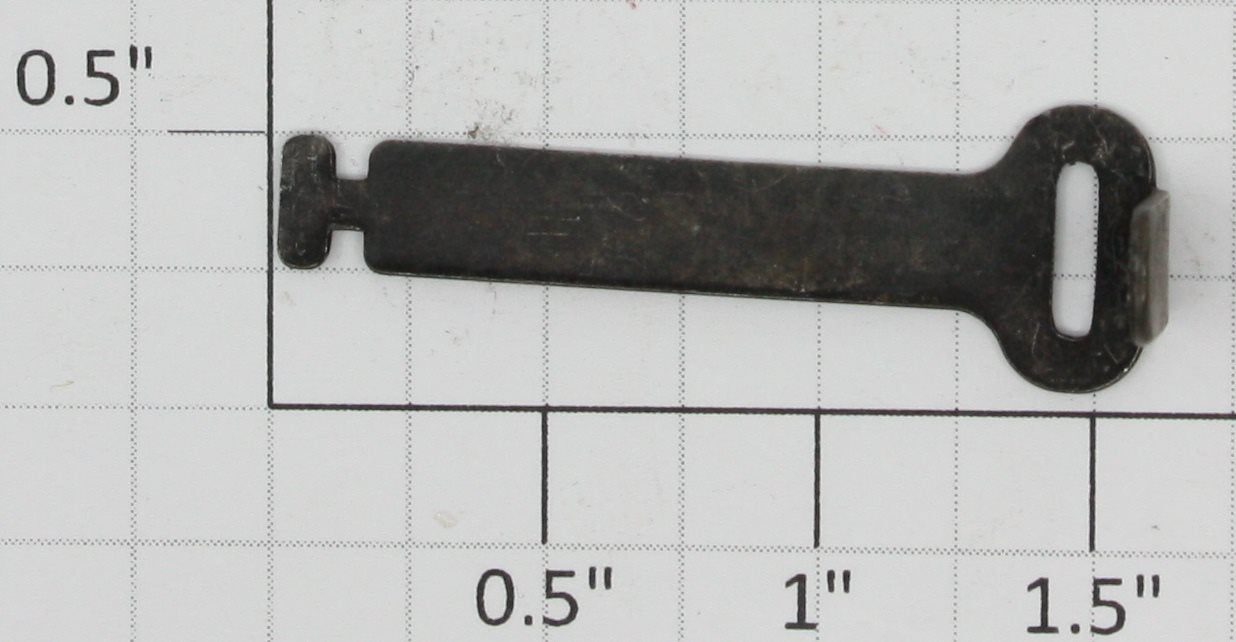 American Flyer AFO-3000-1B S Scale Blackened 1-5/8" Hook Coupler w/ Twist Tab