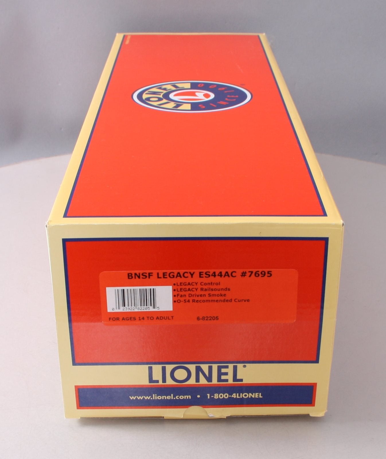 Lionel 6-82205 O BNSF 'Golden Swoosh' LEGACY ES44AC Diesel Locomotive #7695 EX/Box